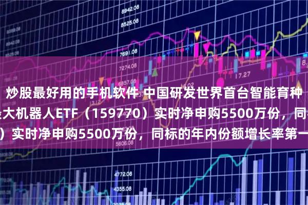 炒股最好用的手机软件 中国研发世界首台智能育种机器人，深市规模最大机器人ETF（159770）实时净申购5500万份，同标的年内份额增长率第一